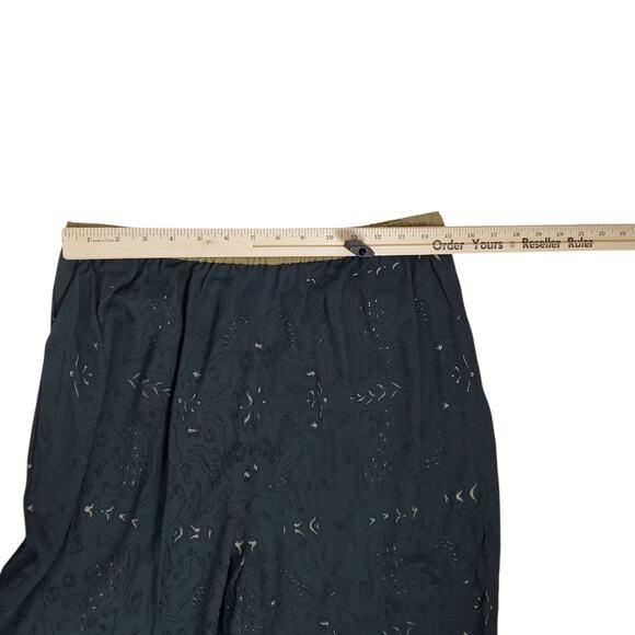 Donna Jessica Animal Print Pull On Pants Size 3 Lg Lagenlook Art to Wear USA - Picture 11 of 13